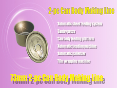 La poder del metal 300CPM que hace la máquina para la comida de la hojalata conserva el CE de la fabricación certificado