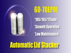 El metal automático puede haciendo voltaje del apilador 380V 50Hz de la tapa de la máquina
