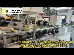 Máquina de fabricación de latas metálicas para el cuerpo de latas rectangulares pequeñas