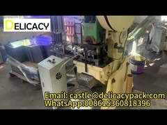 ¡Revolucionemos la producción con nuestra línea totalmente automatizada para tapas rectangulares con tubos de tornillo!